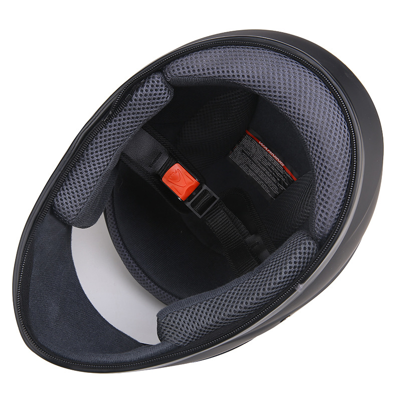 Motorcycle Helmet Men and Women Anti-Fog Electric Bicycle Helmet Accessories Winter Warm Helmet Motorcycle Helmet