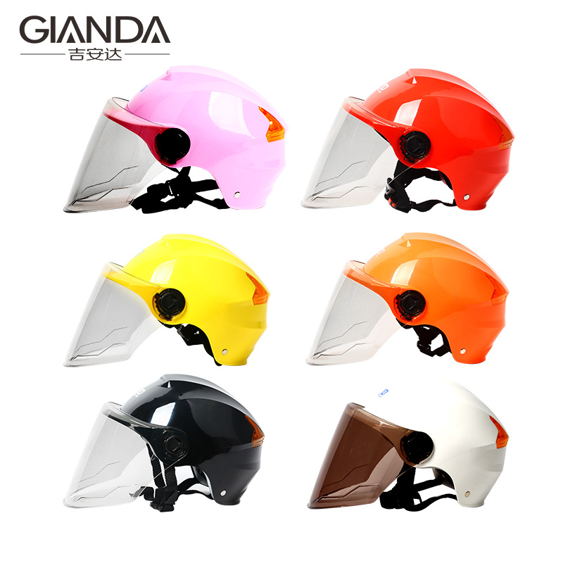 3C Certified Adult and Children Helmet Motorcycle Electric Bicycle Helmet Harley Helmet Half Helmet Can Be Customized