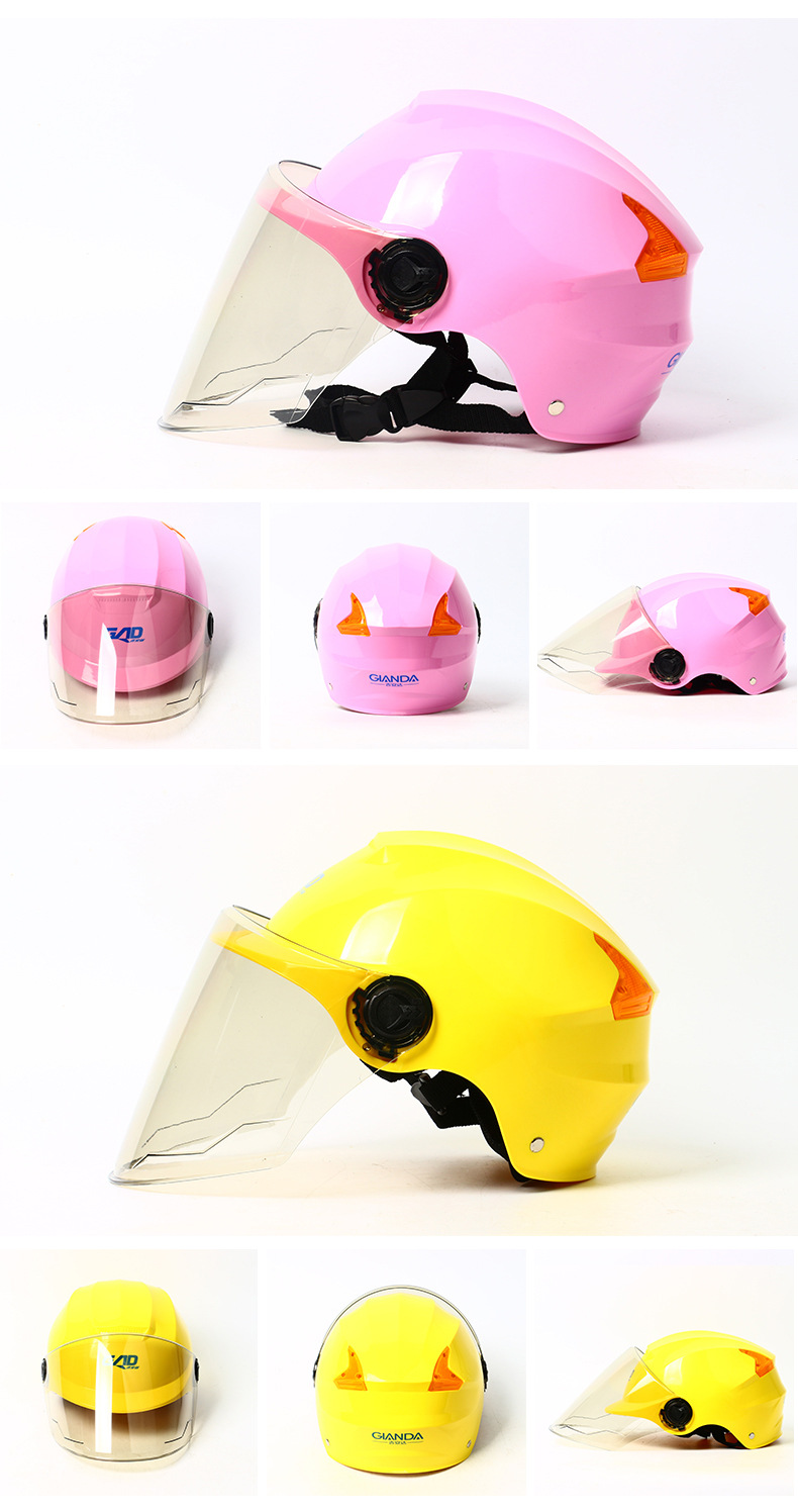 3C Certified Adult and Children Helmet Motorcycle Electric Bicycle Helmet Harley Helmet Half Helmet Can Be Customized 3C Certified Adult and Children Helmet Motorcycle Electric Bicycle Helmet Harley Helmet Half Helmet Can Be Customized
