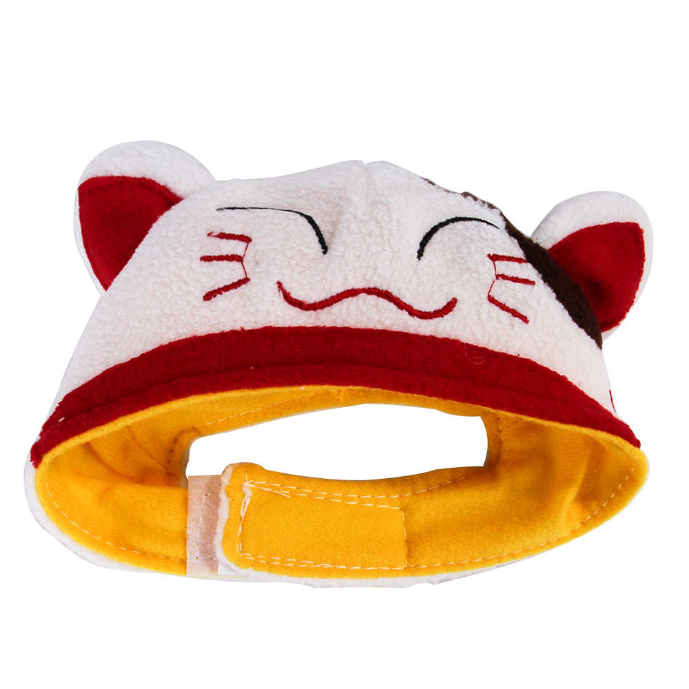 10 Pet Headwear Cute Dog Teddy Dress up Sunflower Lucky Headdress Wig Cat Headwear Hat
