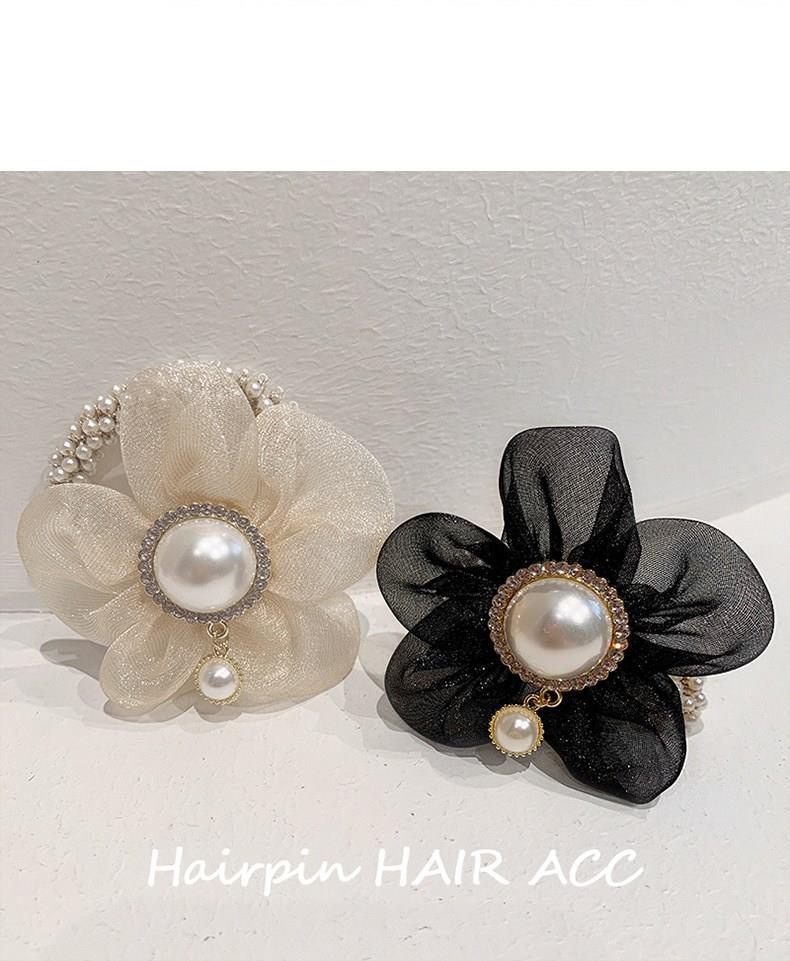 Headdress Organza SUNFLOWER Hair Band Girls Hair Band Hair Accessories Hair Ring Pearl Hair Rope Flower accessories