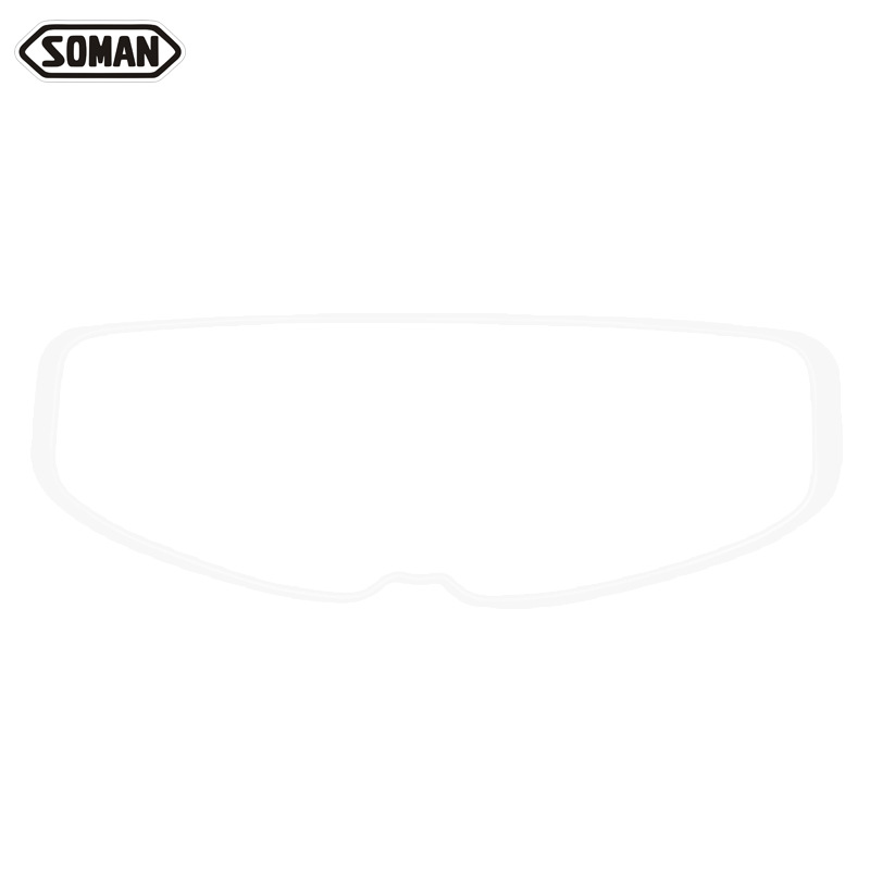Soman Imported Motorcycle Helmet Antifog Set Full Helmet Lens Anti-Fog Sticker Helmet Universal Anti-Fog Film Av04