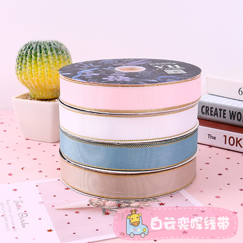 Colorful Decorative Bowknot Headdress Classic Silk Ribbon Cake Flowers Hair Accessories Gift Clothing Accessories