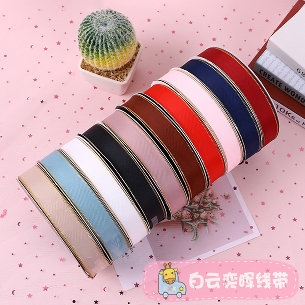 Colorful Decorative Bowknot Headdress Classic Silk Ribbon Cake Flowers Hair Accessories Gift Clothing Accessories