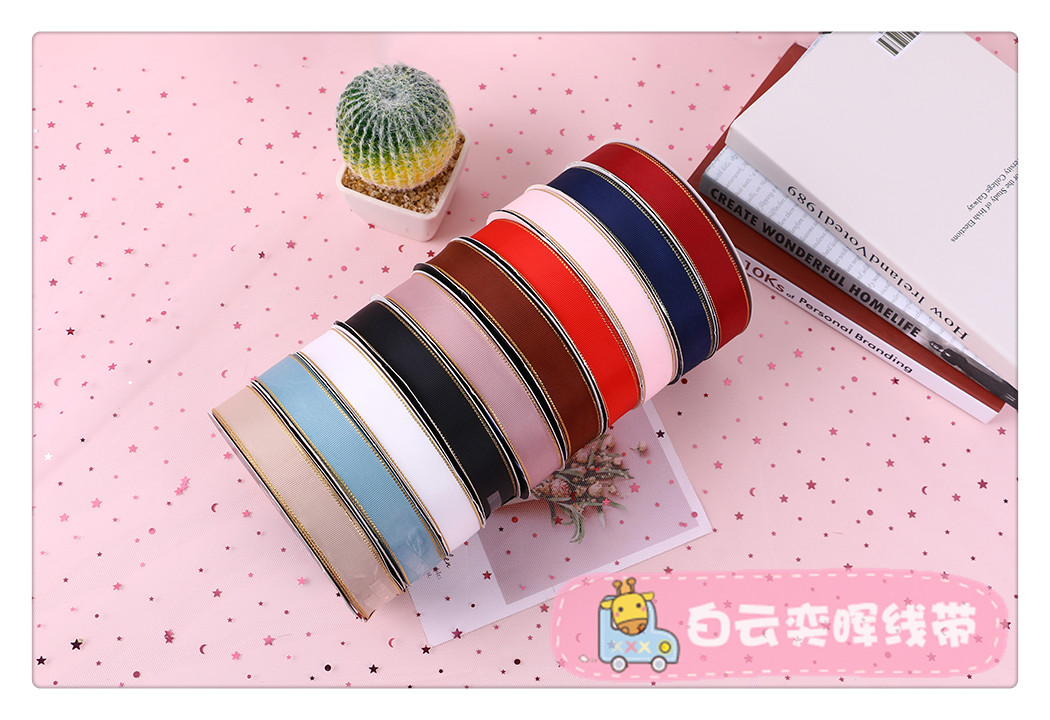 Colorful Decorative Bowknot Headdress Classic Silk Ribbon Cake Flowers Hair Accessories Gift Clothing Accessories