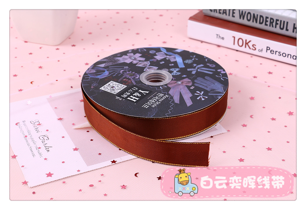 Colorful Decorative Bowknot Headdress Classic Silk Ribbon Cake Flowers Hair Accessories Gift Clothing Accessories