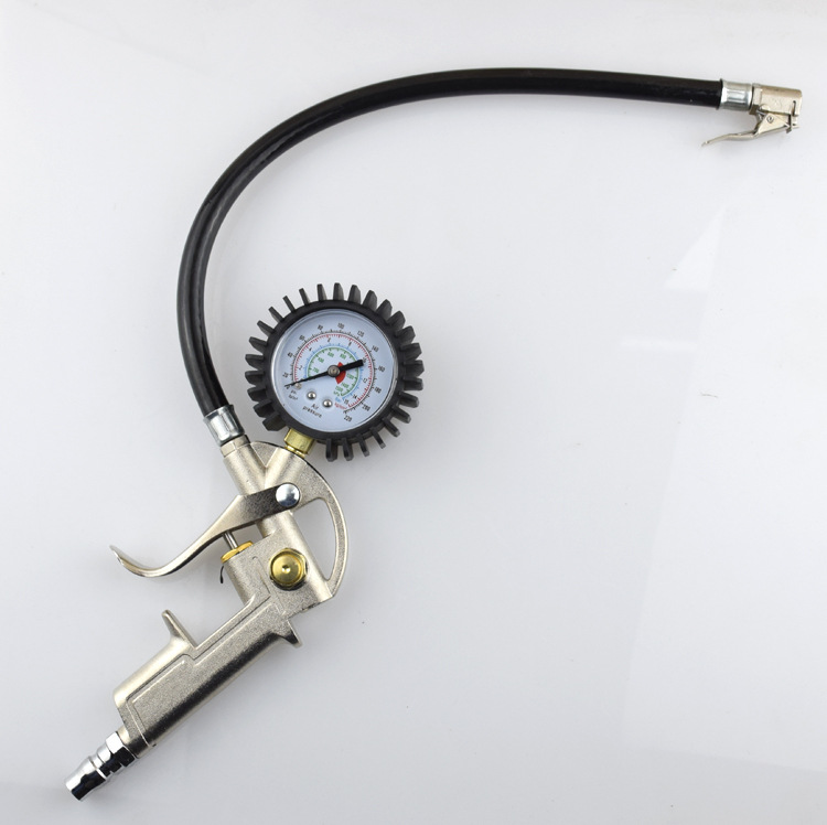 Tire Pressure Gun with Gauge Multi-Functional Tire Pressure Gauge of Automobile Tire Pressure Gauge Air Pressure Measurement Tire Pressure Gun with Gauge Multi-Functional Tire Pressure Gauge of Automobile Tire Pressure Gauge Air Pressure Measurement