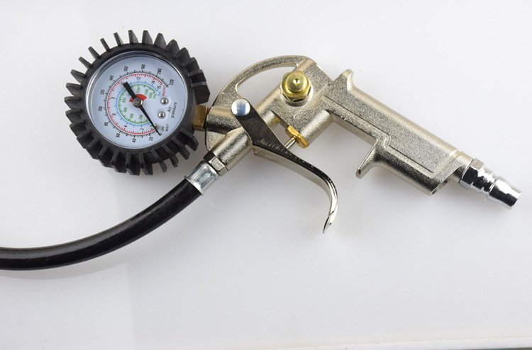 Tire Pressure Gun with Gauge Multi-Functional Tire Pressure Gauge of Automobile Tire Pressure Gauge Air Pressure Measurement Tire Pressure Gun with Gauge Multi-Functional Tire Pressure Gauge of Automobile Tire Pressure Gauge Air Pressure Measurement