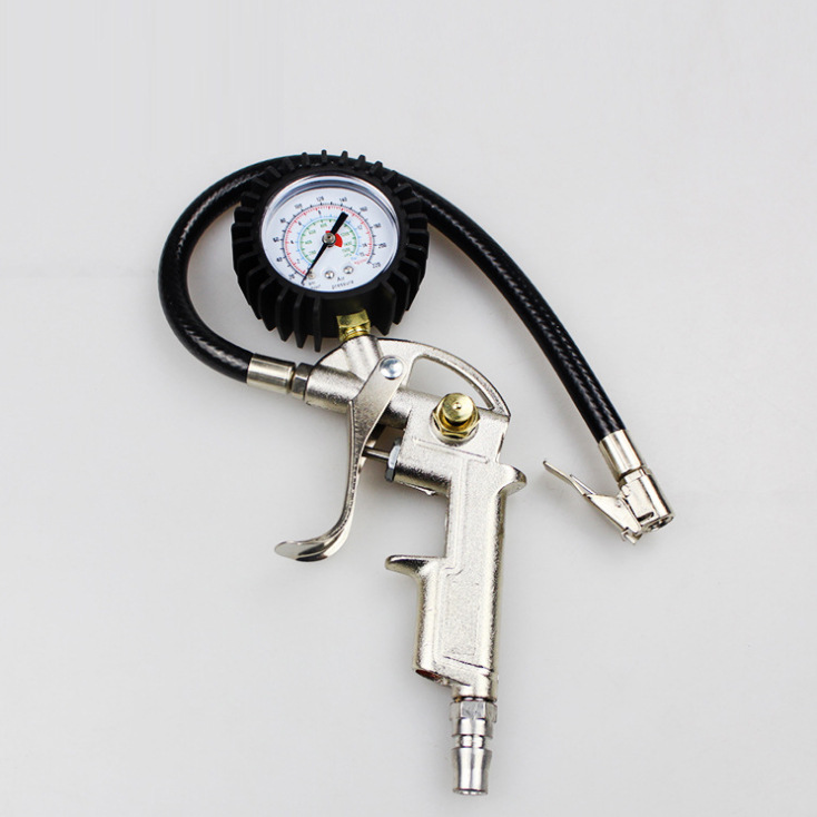 Tire Pressure Gun with Gauge Multi-Functional Tire Pressure Gauge of Automobile Tire Pressure Gauge Air Pressure Measurement Tire Pressure Gun with Gauge Multi-Functional Tire Pressure Gauge of Automobile Tire Pressure Gauge Air Pressure Measurement