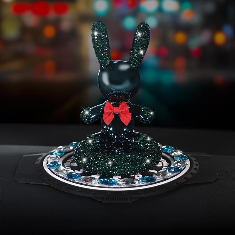 Car Perfume Decoration Car Aromatherapy Decoration Cute Cartoon Car Accessories Diamond Rabbit Decoration Fashion Perfume Car Perfume Decoration Car Aromatherapy Decoration Cute Cartoon Car Accessories Diamond Rabbit Decoration Fashion Perfume