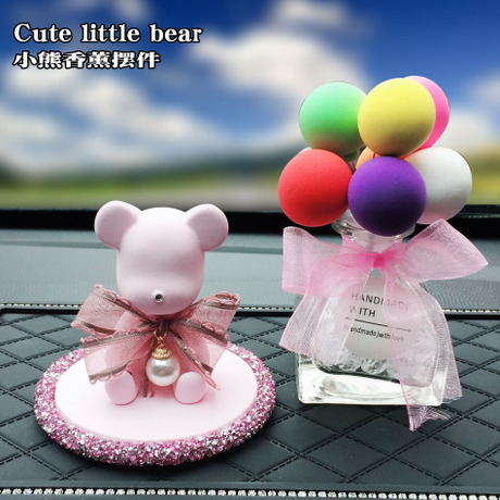 Plaster bear fragrance car set up a express cartoon bear car perfume interior