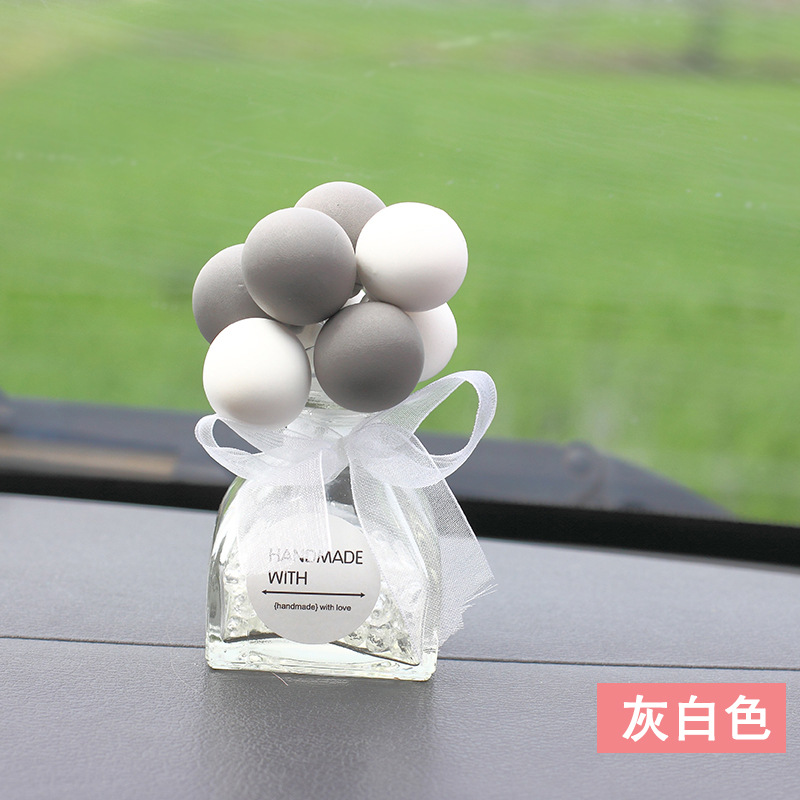 Creative Glass Bottle Car Interior Ornaments Confession Balloon Decoration Car Perfume Holder Colorful Cartoon Cute Creative Glass Bottle Car Interior Ornaments Confession Balloon Decoration Car Perfume Holder Colorful Cartoon Cute