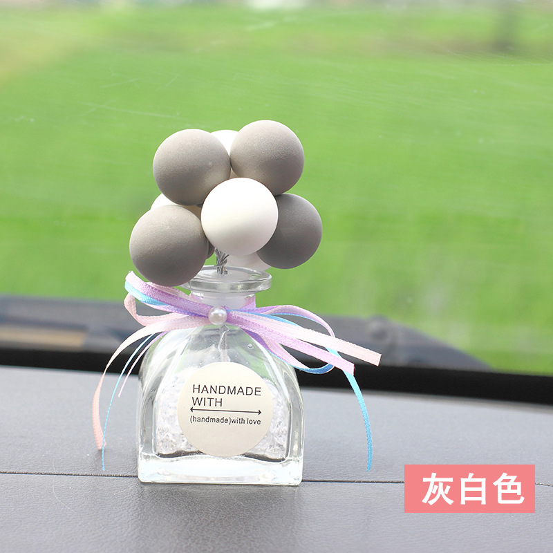 Creative Glass Bottle Car Interior Ornaments Confession Balloon Decoration Car Perfume Holder Colorful Cartoon Cute Creative Glass Bottle Car Interior Ornaments Confession Balloon Decoration Car Perfume Holder Colorful Cartoon Cute