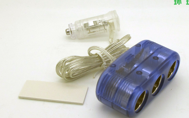 A second USB cigarette lighter car power converter for one of two cigarette lighter car charger for wireless