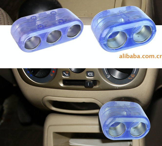A second USB cigarette lighter car power converter for one of two cigarette lighter car charger for wireless