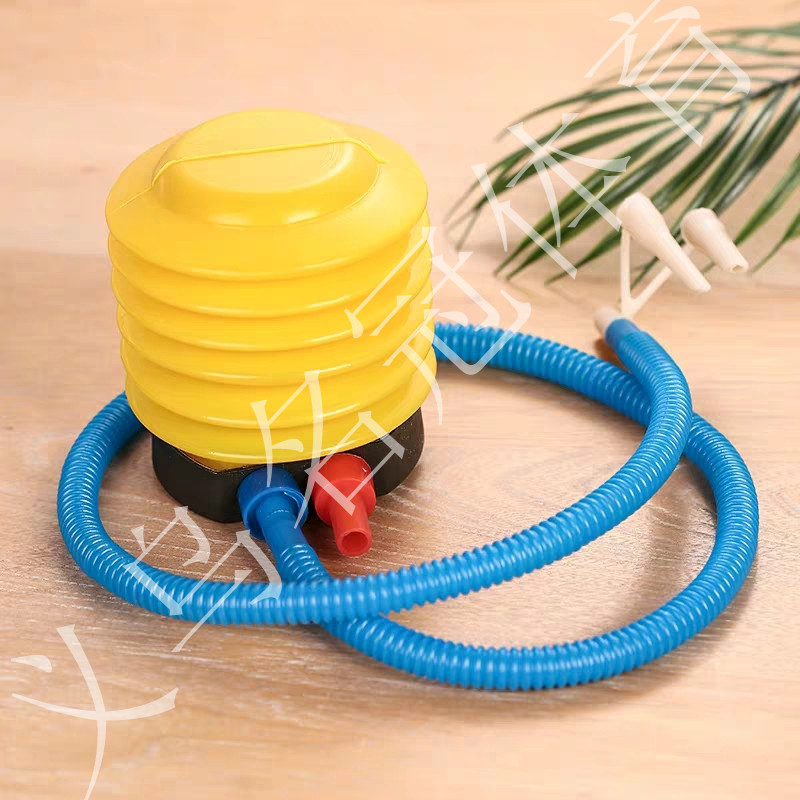 Balloon pump inflating tool hand push foot step pump inflator
