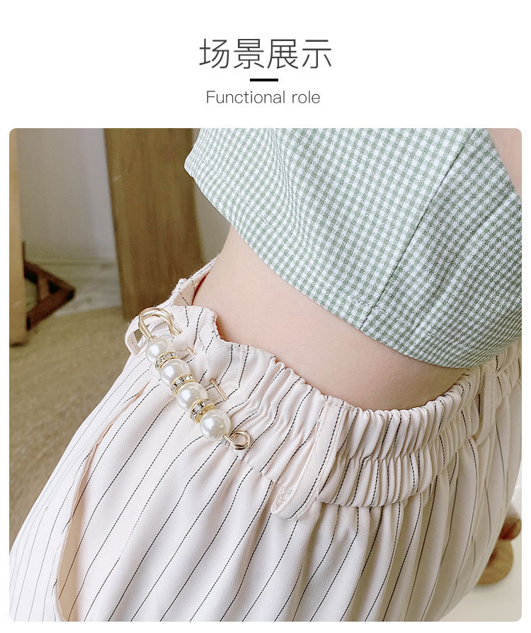 Brooch Female Pin Anti-Unwanted-Exposure Buckle Fixed Clothes Waist of Trousers Small Waist Elastic Waist Skirt Waist Safety Pin Brooch Female Pin Anti-Unwanted-Exposure Buckle Fixed Clothes Waist of Trousers Small Waist Elastic Waist Skirt Waist Safety Pin