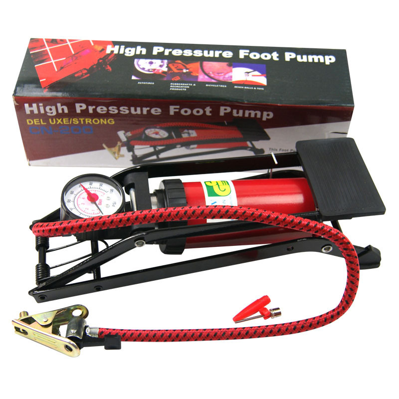 Automobile Air Pump Foot High Pressure Tire Pump Foot Air Pump Automotive Air Pump Mini Portable Inflator