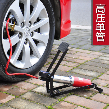 Automobile Air Pump Foot High Pressure Tire Pump Foot Air Pump Automotive Air Pump Mini Portable Inflator