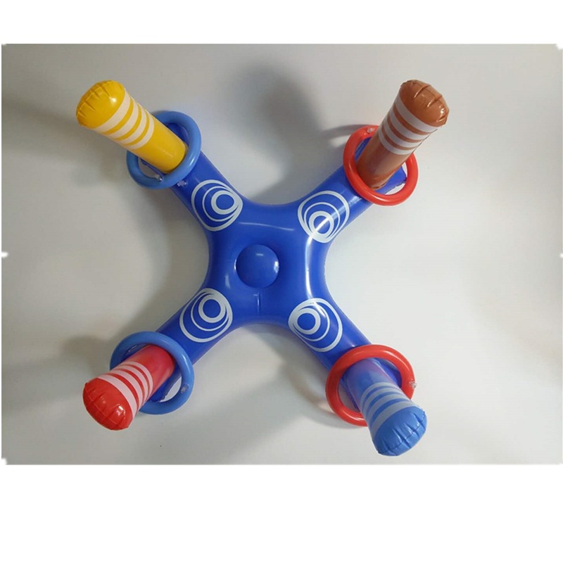 New Inflatable Children's Throwing Ring Toy Cross Ring Parent-Child Throwing Ring Sports Game without Inflator New Inflatable Children's Throwing Ring Toy Cross Ring Parent-Child Throwing Ring Sports Game without Inflator
