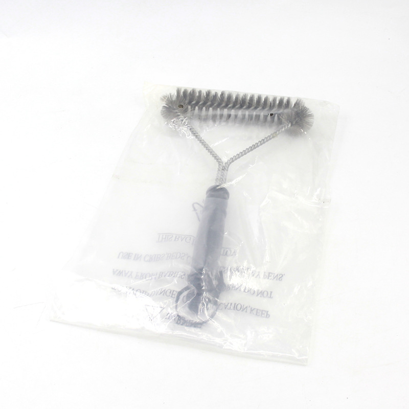 Whole Foreign Oven Brush 12Inch Triangle Steel Wire Barbecue Cleaning Brush Practical Grill Rack Brush BBQ Tool Whole Foreign Oven Brush 12Inch Triangle Steel Wire Barbecue Cleaning Brush Practical Grill Rack Brush BBQ Tool