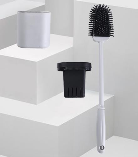 Factory in Stock Silicone Toilet Brush Non-Dead Wall-Mounted Toilet Brush New Creative Toilet Brush Factory in Stock Silicone Toilet Brush Non-Dead Wall-Mounted Toilet Brush New Creative Toilet Brush