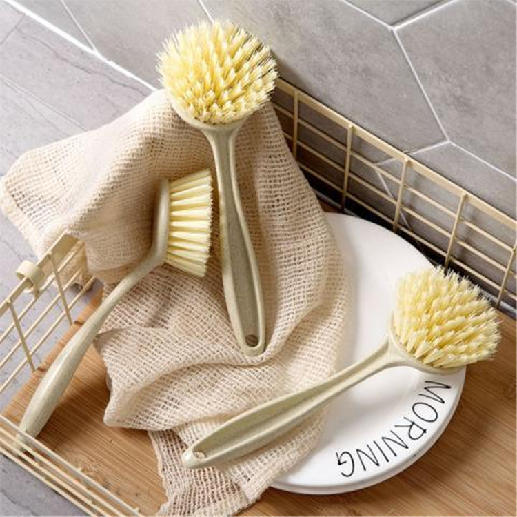 Wok wash Wok wash Wok brush do not damage Wok oil with handle long handle brush Wok brush manufacturers direct