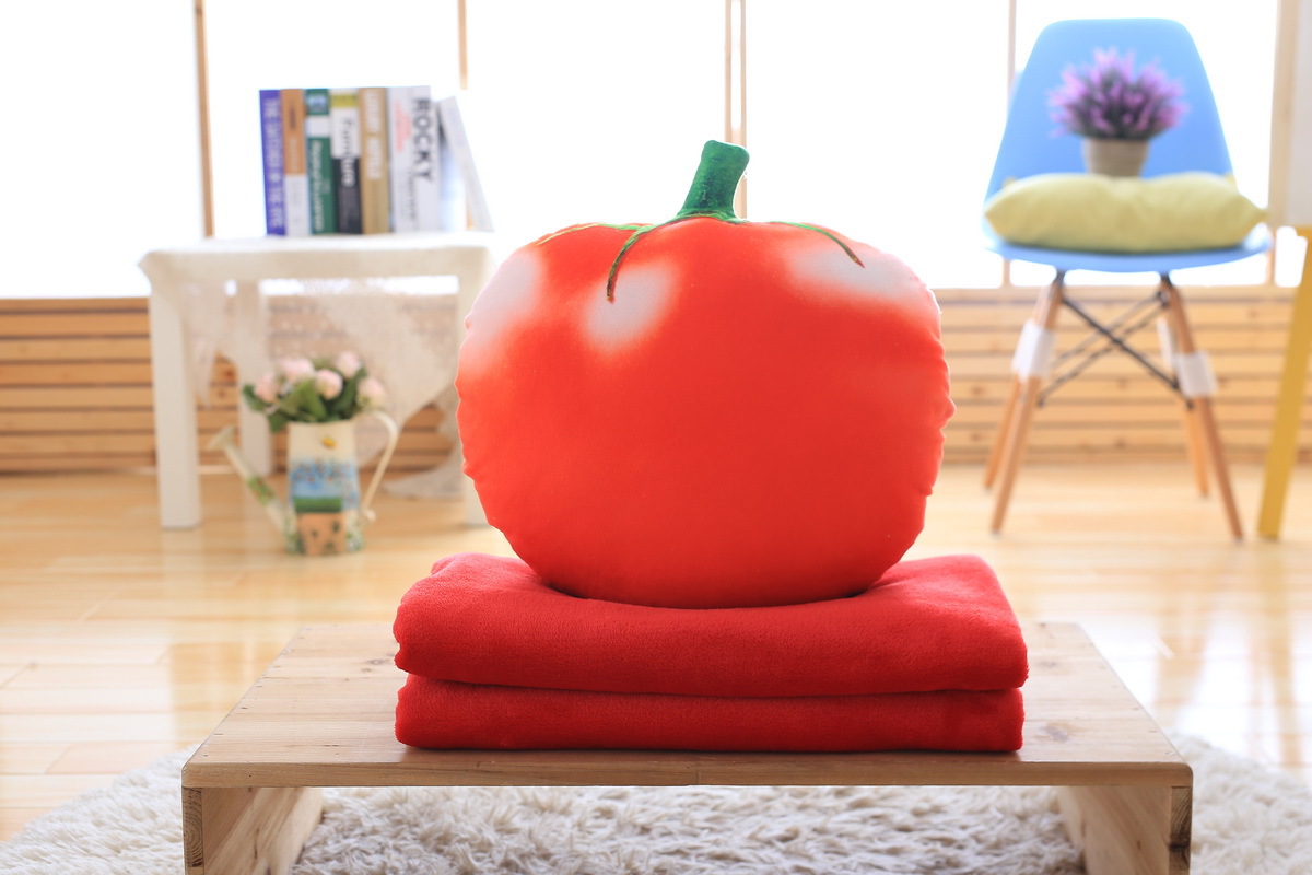 Fruit pillow is cartoon summer cool by air conditioning by car cushion dual-use pillow quilt manufacturers direct sales