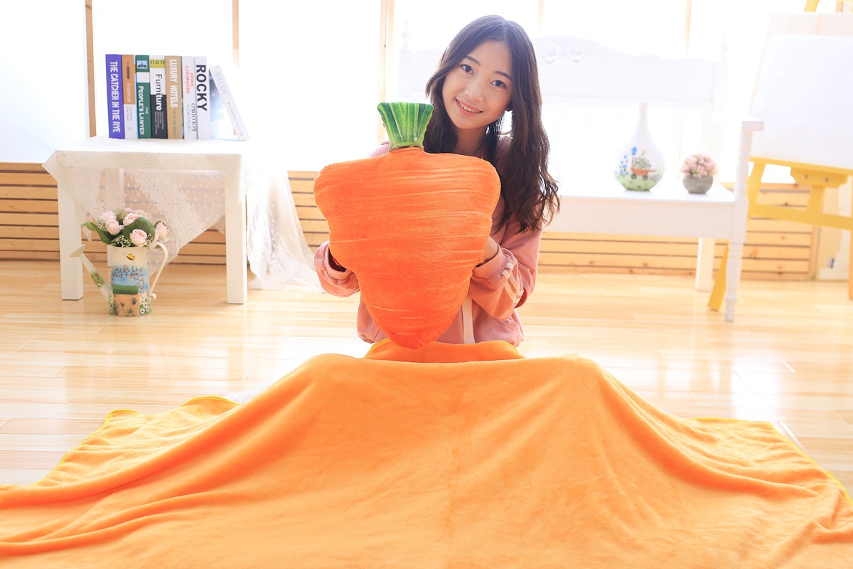 Fruit pillow is cartoon summer cool by air conditioning by car cushion dual-use pillow quilt manufacturers direct sales Fruit pillow is cartoon summer cool by air conditioning by car cushion dual-use pillow quilt manufacturers direct sales