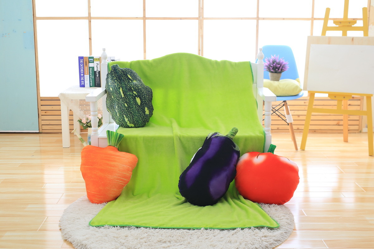 Fruit pillow is cartoon summer cool by air conditioning by car cushion dual-use pillow quilt manufacturers direct sales Fruit pillow is cartoon summer cool by air conditioning by car cushion dual-use pillow quilt manufacturers direct sales
