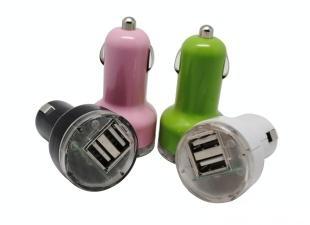 Dual USB Horn car charger