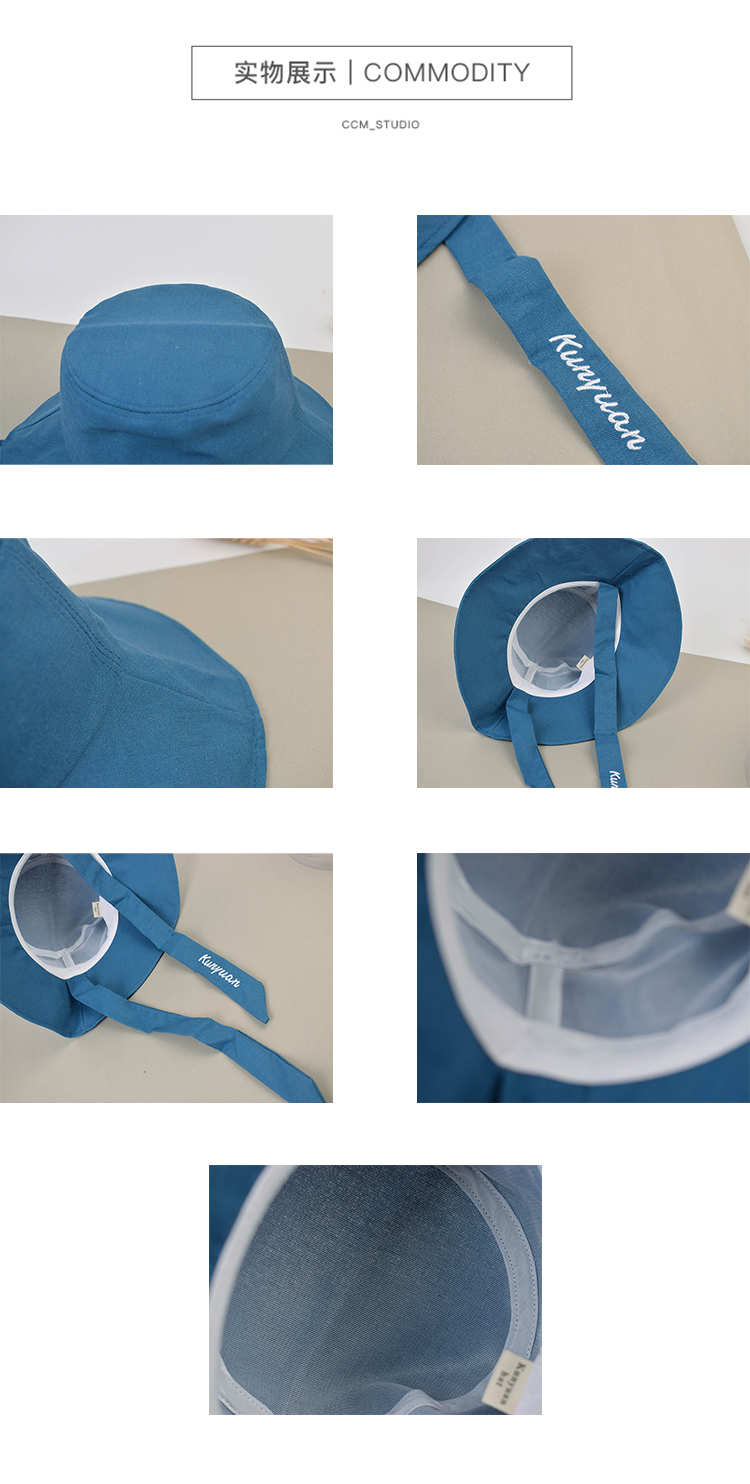 Children girl baby hat fisherman hat spring summer thin style basin hat Korean version girl hat wide eaves sun shade princess hat