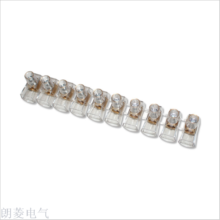 Direct Pc Transparent Wiring Terminal 10mm2 Italy BH100 Wiring Terminal Terminal Block Flame Retardant Connector Accessories