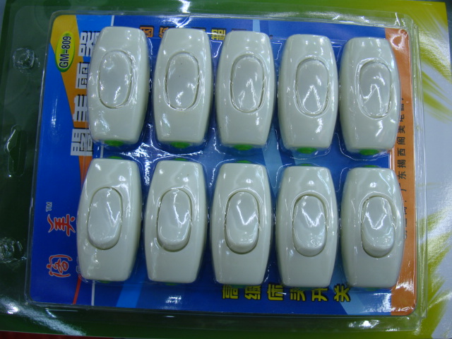 Factory Supply 6A Button Switch White Copper Terminal