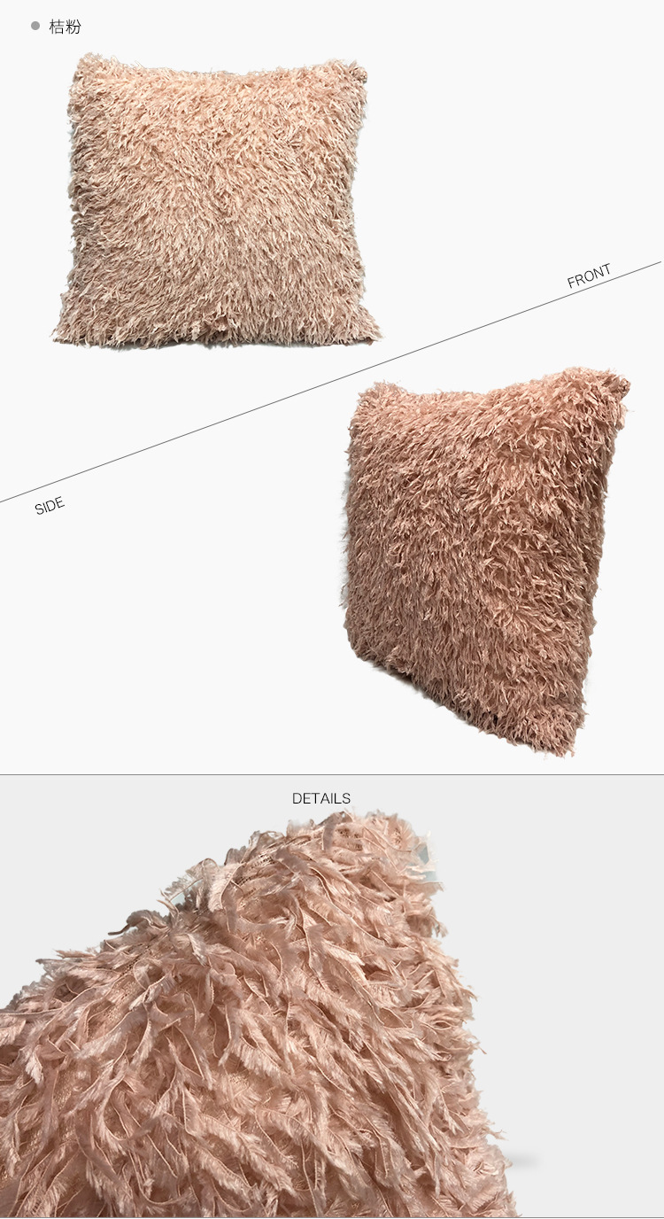 Amazon Hot Sale Home Cross-Border Nordic Instagram Style Solid Color Sofa Pillow Cover Office Lumbar Cushion Back Seat Cushion Amazon Hot Sale Home Cross-Border Nordic Instagram Style Solid Color Sofa Pillow Cover Office Lumbar Cushion Back Seat Cushion