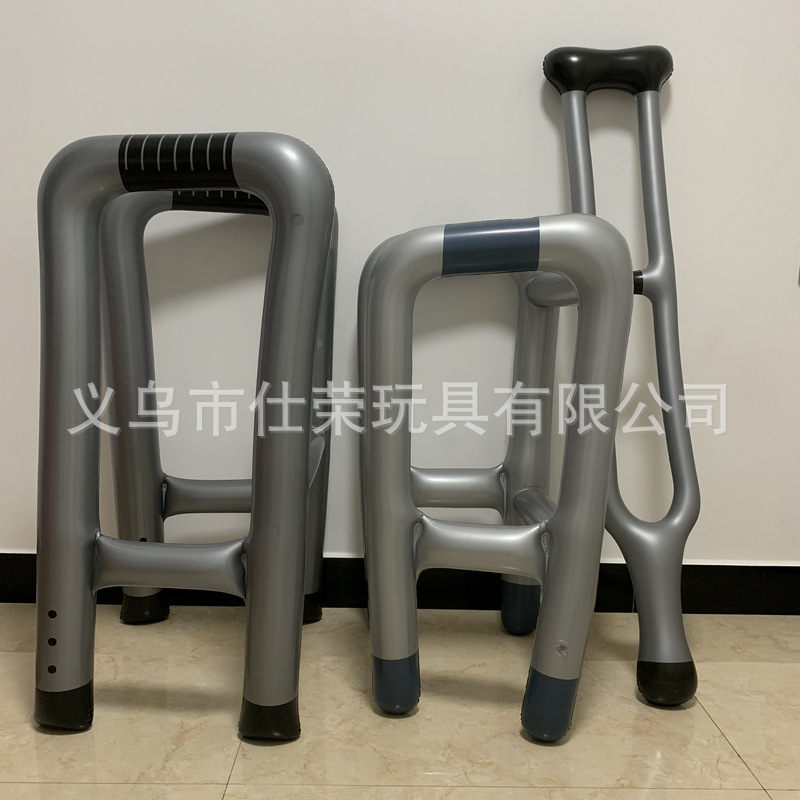 Spot manufacturers whole PVC inflatable AIDS Spot inflatable Crutches Inflatable Medical equipment frame support stride Spot manufacturers whole PVC inflatable AIDS Spot inflatable Crutches Inflatable Medical equipment frame support stride