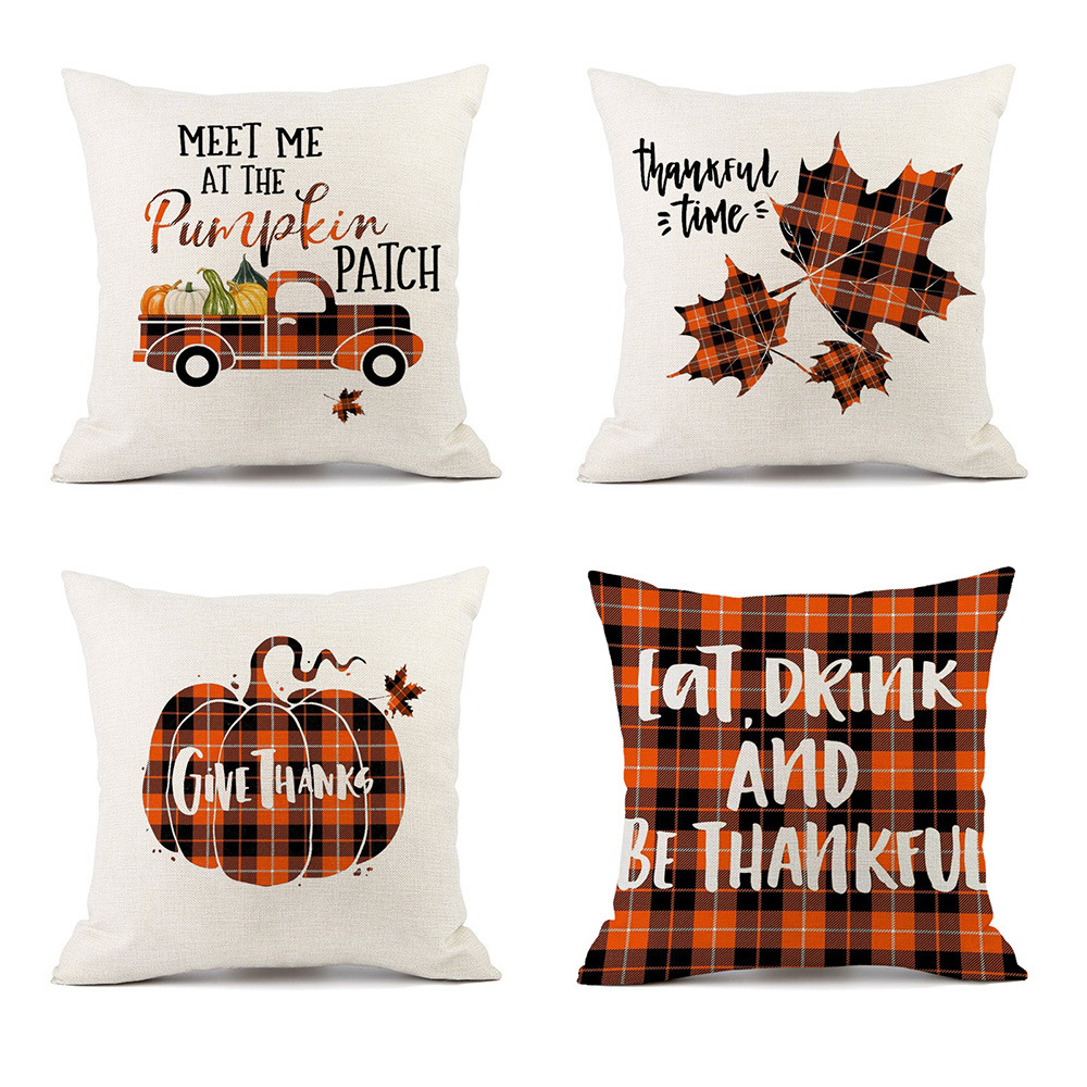 New Amazon Wish Halloween Pumpkin Thanksgiving Collection Back Seat Cushion Cushion Case Home Pillow Case New Amazon Wish Halloween Pumpkin Thanksgiving Collection Back Seat Cushion Cushion Case Home Pillow Case