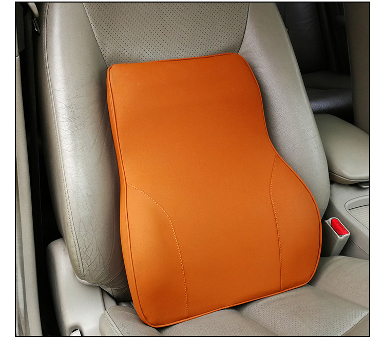 Car Seat Memory Foam Lumbar Pillow Car Waist Leather Waist Pad Back Cushion Car Seat Memory Foam Lumbar Pillow Car Waist Leather Waist Pad Back Cushion