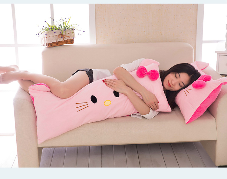 New Long Pillow Cute Cartoon Pillow Plush Toy Creative Wedding Doll Sofa Back Cushion/Seat Cushion Wholesale New Long Pillow Cute Cartoon Pillow Plush Toy Creative Wedding Doll Sofa Back Cushion/Seat Cushion Wholesale