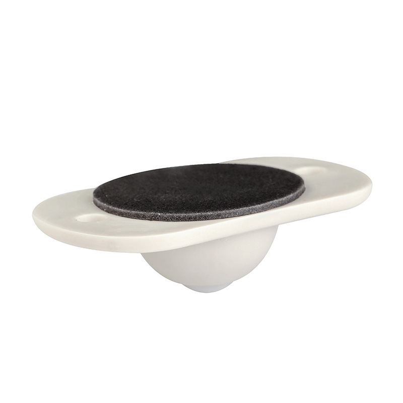 4-Piece Adhesive Universal Pulley Garbage Can Wheel Storage Rack Roller Bed Bottom Storage Box Bottom Small Wheel