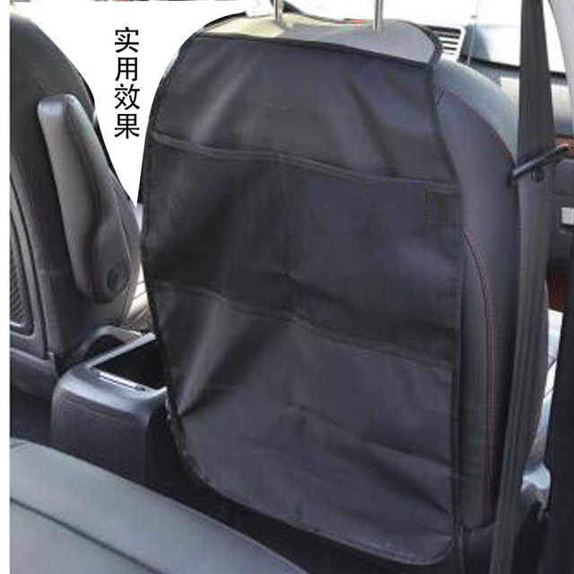 Car seat anti-kick pad anti-dirt protection cushion seat back protection cushion seat anti-dirt cushion storage bag