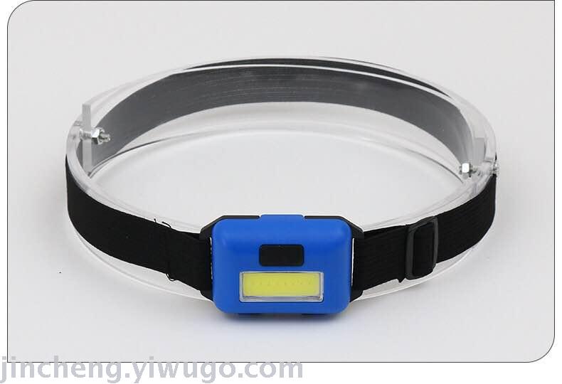 Multifunctional Fan You 10wcob Headlamp Outdoor Portable Wide Range Lighting Plastic Headlights Fishing Outdoor Head Lamp