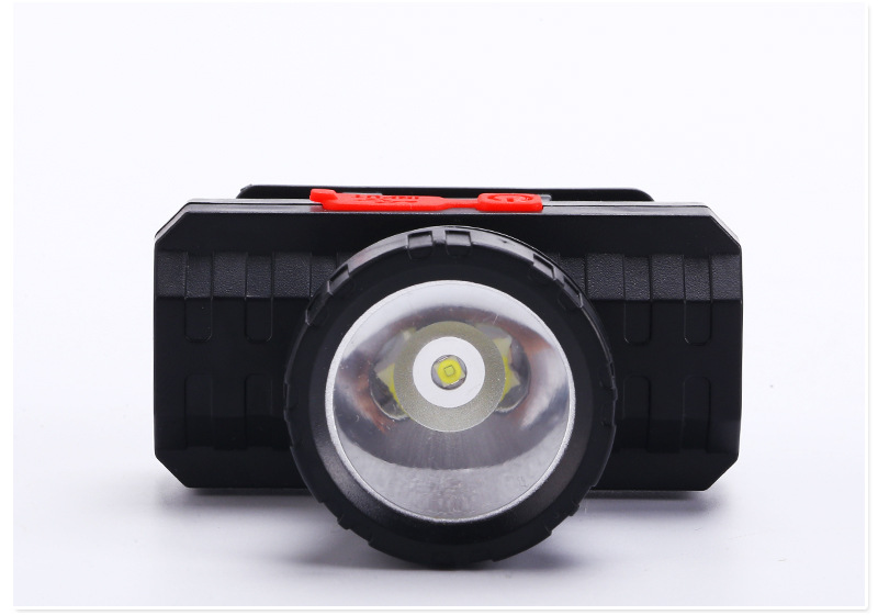 The New LED Light Long-Range Illumination Plastic Headlights Rechargeable Outdoor Head-Mounted Torch Night Fishing Headlight