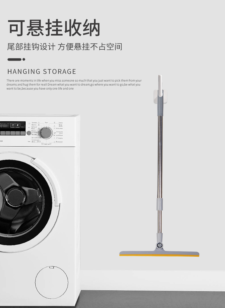 Factory Wholesale Household Multi-Functional Car Window Shade Cleaning Free Removable Washable Cleaning Brush Window Cleaner Wiper Blade Household Three-in-One
