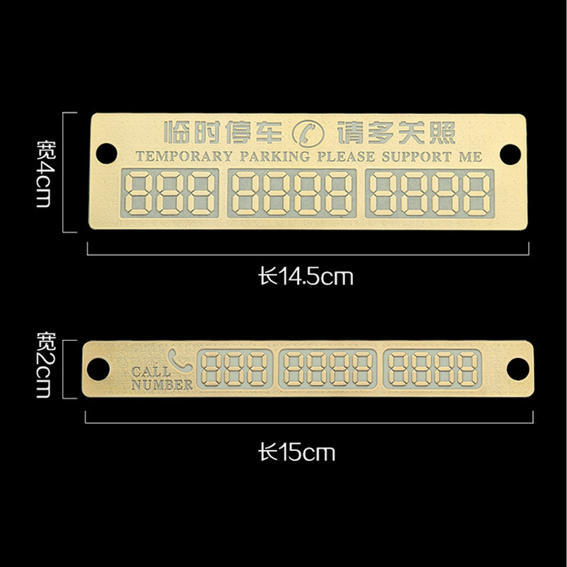 Luminous Temporary Stop Sign Mobile Mobile Mobile Car Sign Message Card Stop Sign Car Supplies R92-9202