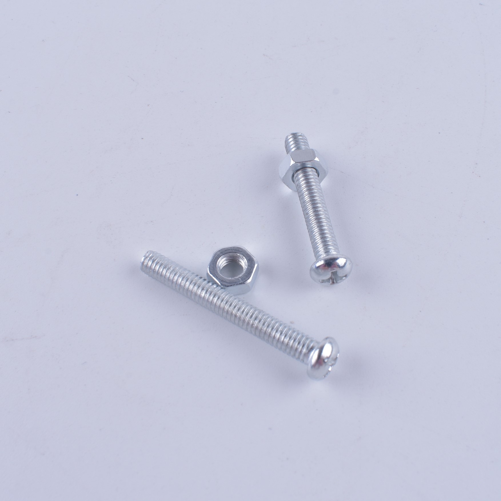 Hardware fasteners blister pack 16pcs machine screw and nut set M5*35 Hardware fasteners blister pack 16pcs machine screw and nut set M5*35