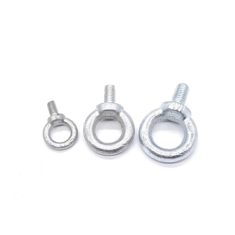 Spot Goods Lifting Nut round Nut round Screw Stainless Steel Rings Lifting Nut Eyebolt Quantity Discount