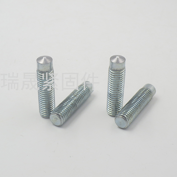 PD Type Carbon Steel Copper Plated Thread Welding Stud, Carbon Steel Internal Thread Welding Screw, Welding Nut