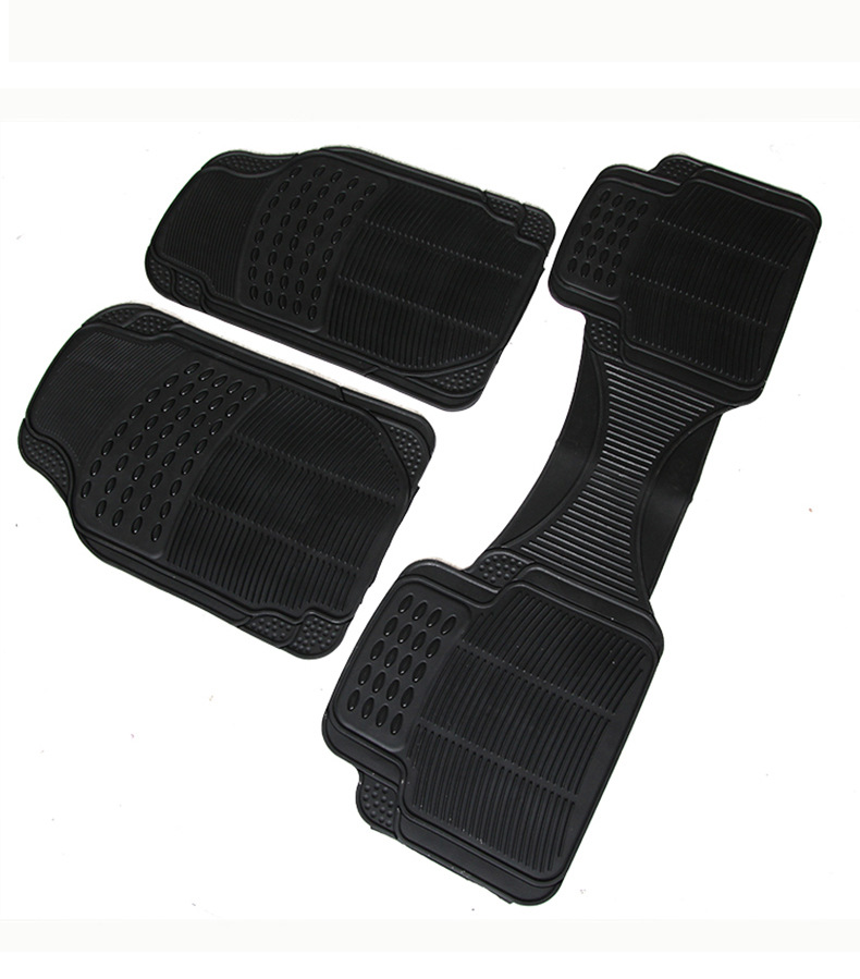Car One-Piece Foot Mat 3-Piece PVC Waterproof Non-Slip Four Seasons Universal Foot Pad Foreign Trade Wholesale Factory Direct Sales
