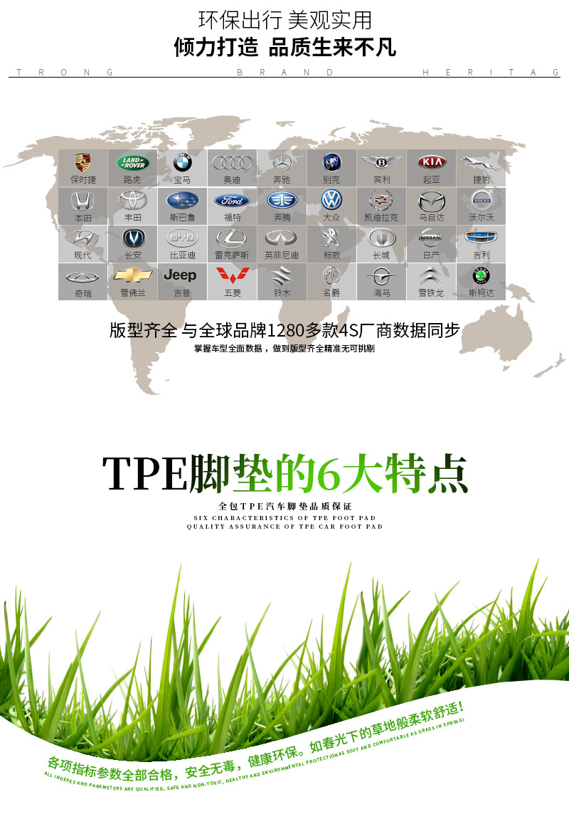 Car Foot Mat Fully Surrounded Suitable for Peugeot 308 408 508l Rubber TPE Waterproof Floor Mats Floor Mat Wholesale Car Foot Mat Fully Surrounded Suitable for Peugeot 308 408 508l Rubber TPE Waterproof Floor Mats Floor Mat Wholesale